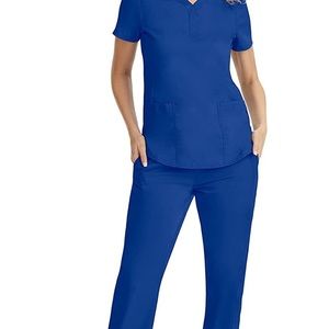 NEW HEALING HANDS SCRUBS PURPLE LABEL